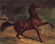 Alfred Dehodencq Horse in a landscape China oil painting reproduction